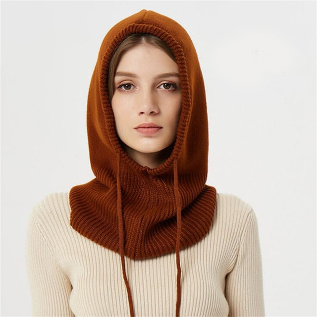 Sciarpa Invernale Donna con Cappuccio – Multifunzionale e Calda per Comfort e Stile, Taglia Unica, Vari Colori Disponibili 6