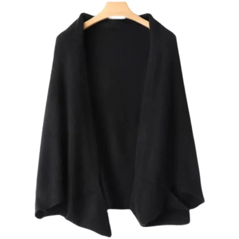 Sciarpa Multifunzionale Donna 2 in 1 Gilet e Coprispalle Elegante e Caldo 1