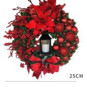 Scintille natalizie | Composizione decorativa natalizia in pino artificiale 0