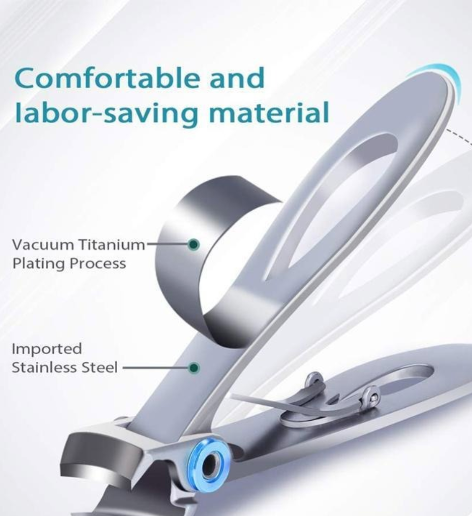 Forbici in acciaio inossidabile importato con rivestimento in titanio sottovuoto, design ergonomico, materiale confortevole e salva-lavoro.