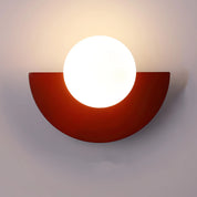 Skandinavische Halbkreis-Wandleuchte 6
