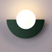 Skandinavische Halbkreis-Wandleuchte 7