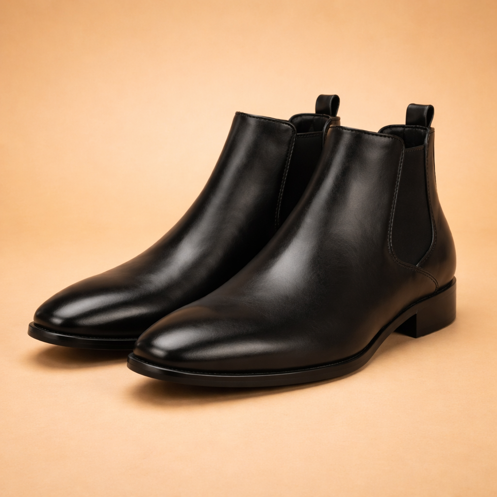 Marco | Botines Chelsea Elegantes Slip-On para Hombre