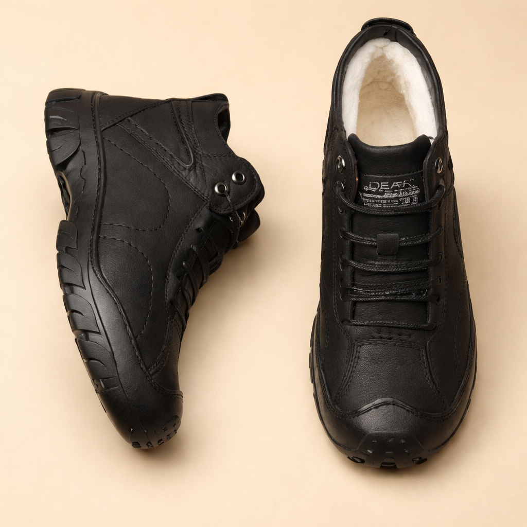 Riccardo | Sapatos para Homem Confortáveis para Exterior com Interior Quente