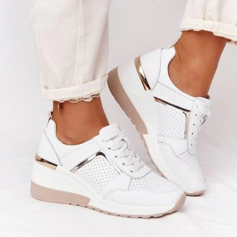 Sneakers Ortopediche Donna con Zeppa - Comfort e Design Moderno per Ogni Occasione 0