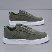 Sneakers Uomo Basse Con Supporto Plantare Orthopedico - Scarpe Estive Bianche Da Ginnastica Uomo 4
