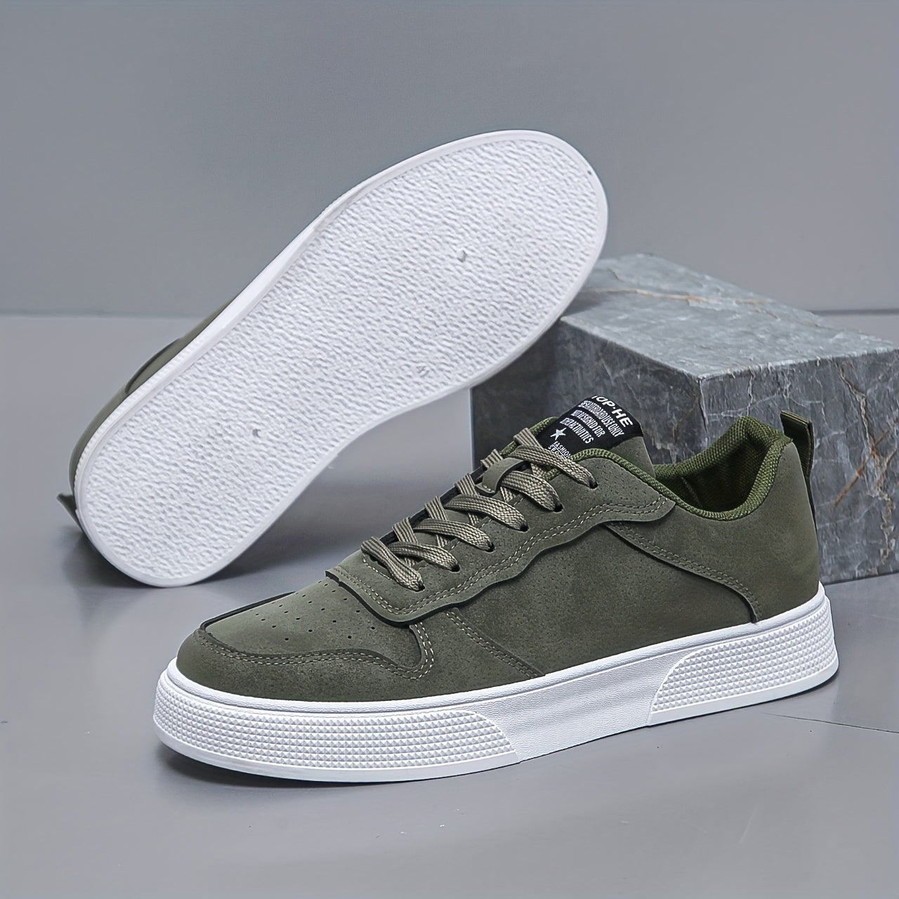 Sneakers Uomo Basse Con Supporto Plantare Orthopedico - Scarpe Estive Bianche Da Ginnastica Uomo 6
