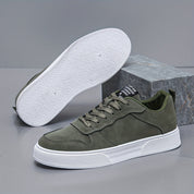 Sneakers Uomo Basse Con Supporto Plantare Orthopedico - Scarpe Estive Bianche Da Ginnastica Uomo 6