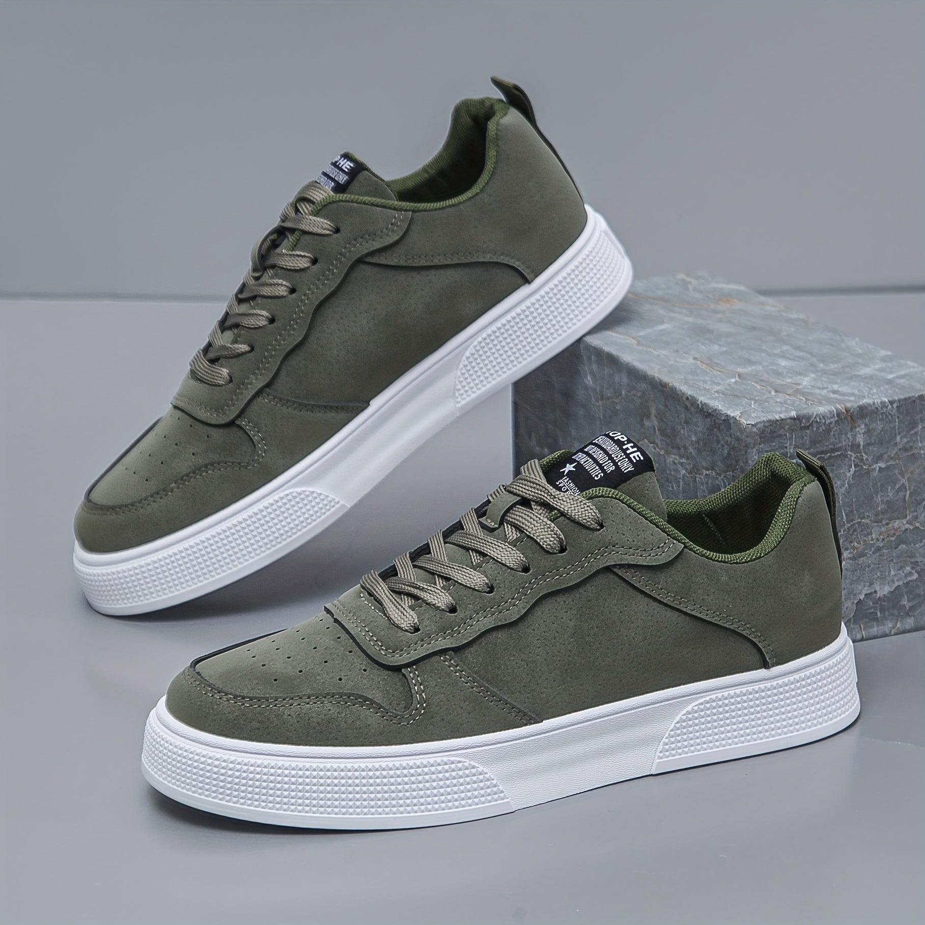 Sneakers Uomo Basse Con Supporto Plantare Orthopedico - Scarpe Estive Bianche Da Ginnastica Uomo 8