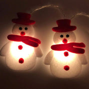 SnowmanGlow | Luci a forma di pupazzo di neve di peluche per feste di Natale 2