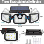 Solarenergie-Wandlampe - EcoBright 1