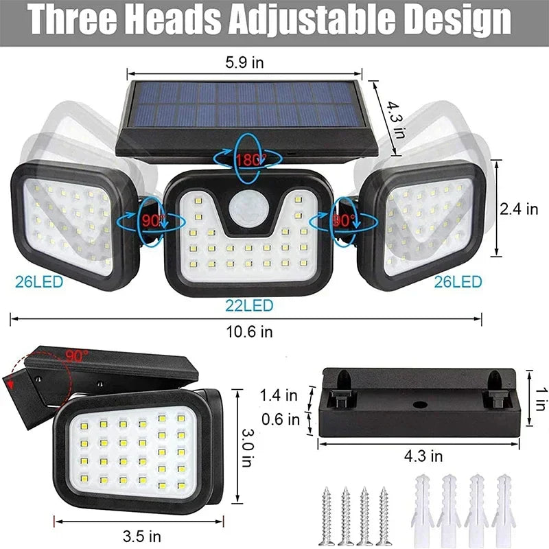 Solarenergie-Wandlampe - EcoBright 1