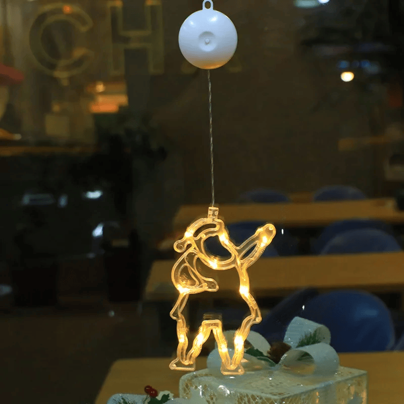 SparkleLights | Lampada LED a forma di stella con fiocco di neve per decorazioni natalizie 0