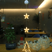 SparkleLights | Lampada LED a forma di stella con fiocco di neve per decorazioni natalizie 14