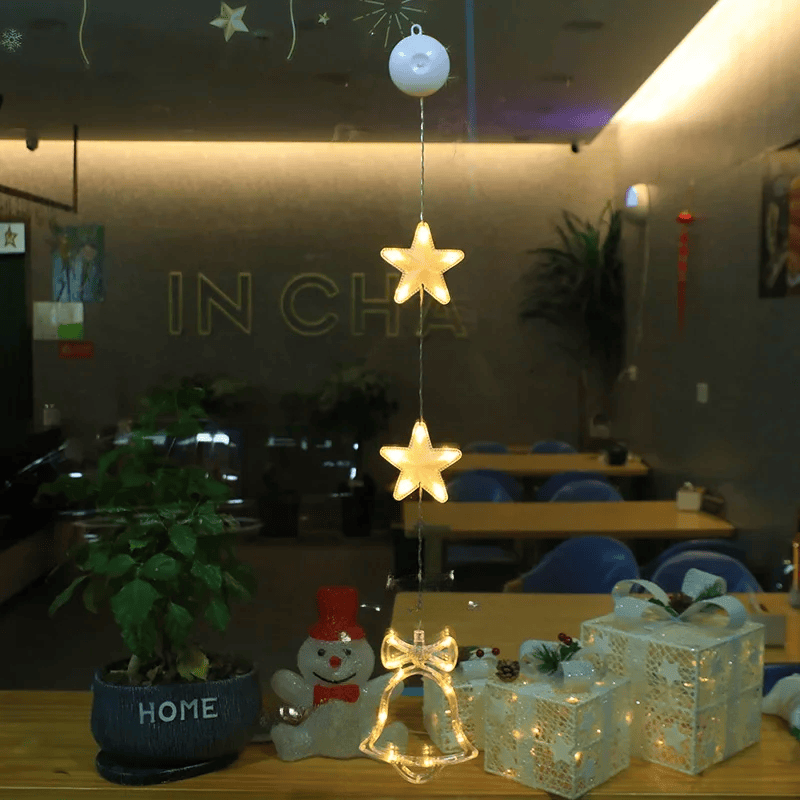 SparkleLights | Lampada LED a forma di stella con fiocco di neve per decorazioni natalizie 19