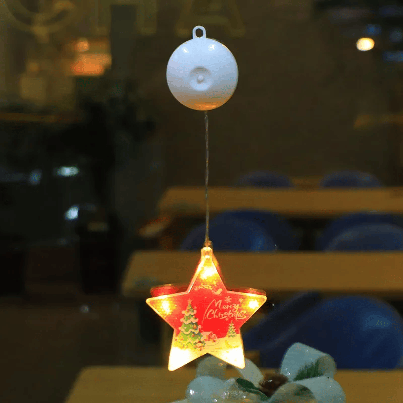 SparkleLights | Lampada LED a forma di stella con fiocco di neve per decorazioni natalizie 26
