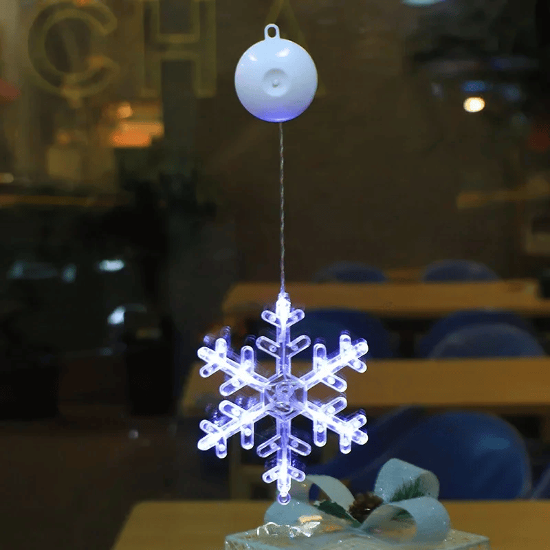 SparkleLights | Lampada LED a forma di stella con fiocco di neve per decorazioni natalizie 33