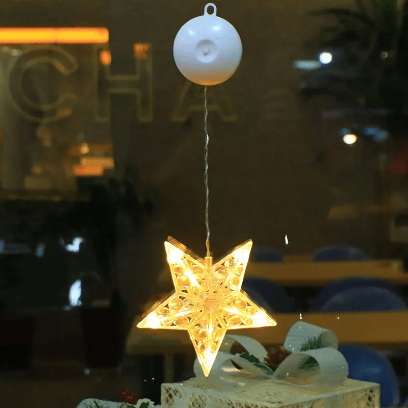 SparkleLights | Lampada LED a forma di stella con fiocco di neve per decorazioni natalizie 38