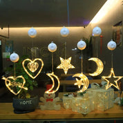 SparkleLights | Lampada LED a forma di stella con fiocco di neve per decorazioni natalizie 4