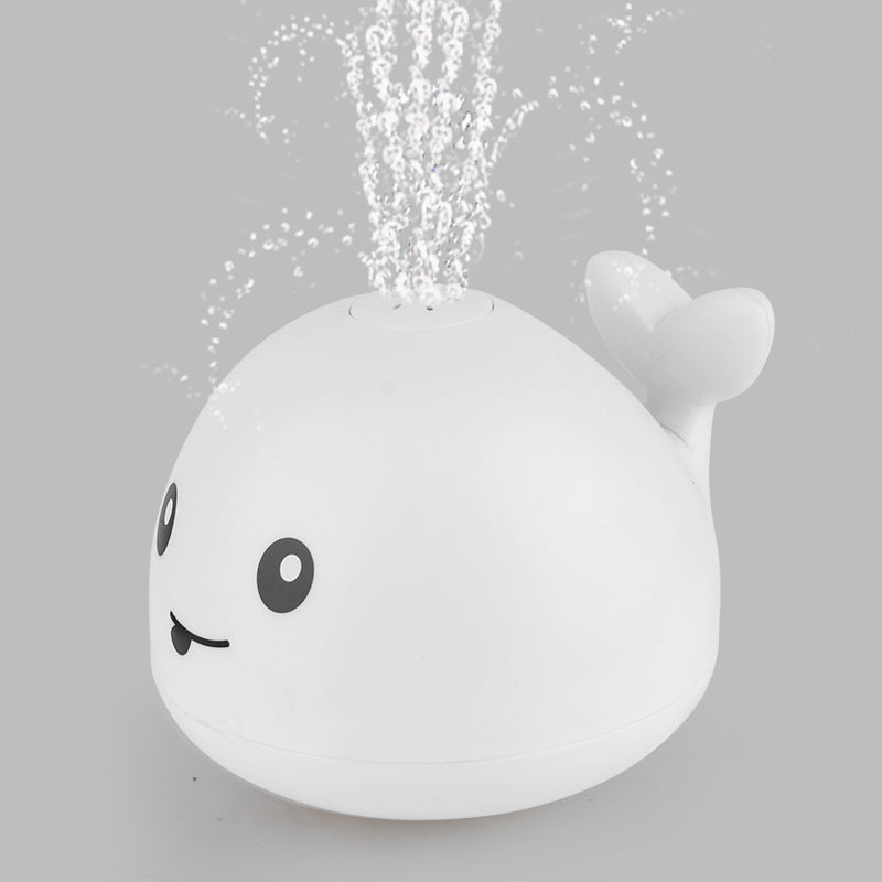SplashTale | Giocattolo da bagno a forma di balena con spruzzatore d'acqua a LED ed effetto fontana automatico 0