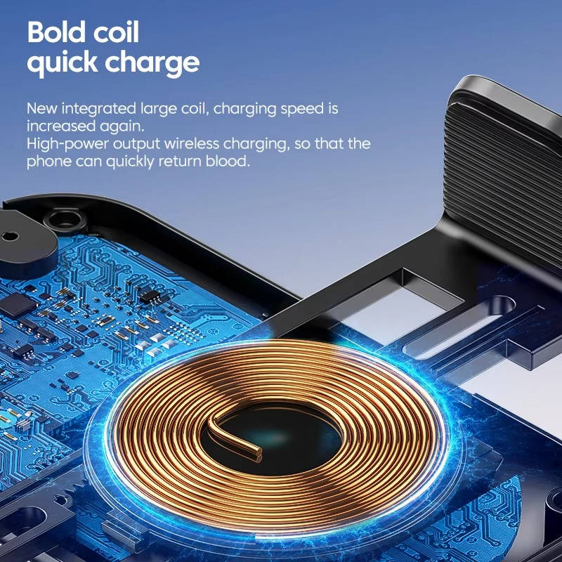 Supporto per telefono con caricabatterie wireless per auto 2