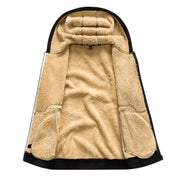Cappotto invernale per cani, interno in pile beige, esterno nero, caldo e impermeabile, ideale per passeggiate, taglia piccola.