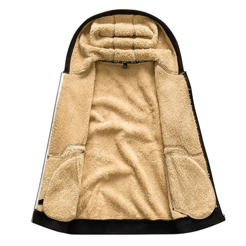 Cappotto invernale per cani, interno in pile beige, esterno nero, caldo e impermeabile, ideale per passeggiate, taglia piccola.