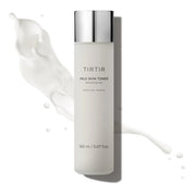 Tonico viso TIRTIR Milk Skin, 150 ml, idratante e lenitivo, flacone elegante con tappo argentato, skincare coreana, pelle fresca e luminosa.