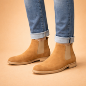 Riccardo | Elegante Chelsea enkellaarsjes voor heren Slip-On
