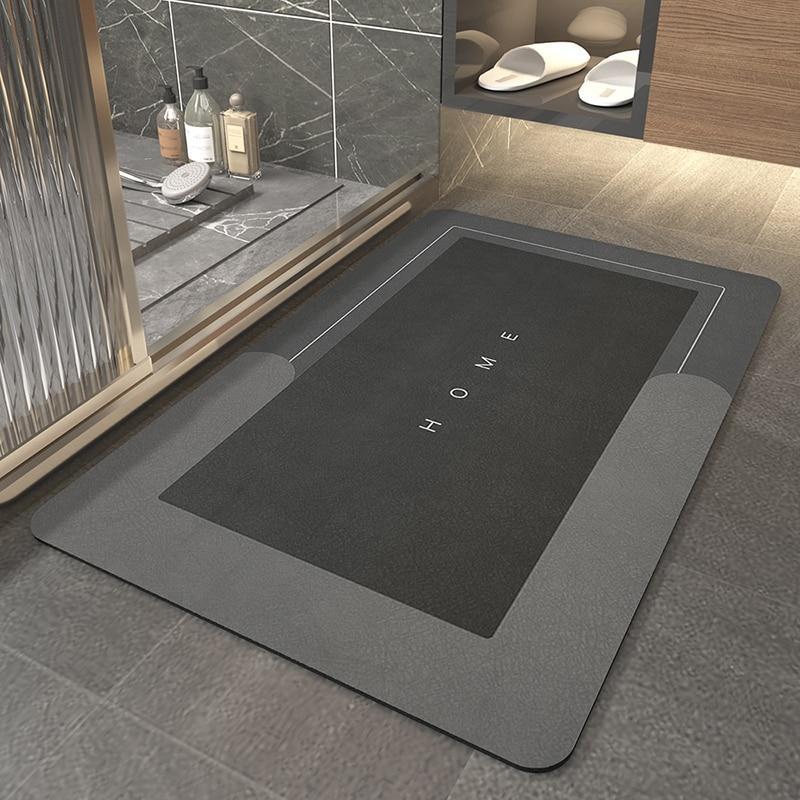 Tappetino da Bagno Antiscivolo Asciugatura Rapida - Comfort e Sicurezza per il Tuo Bagno - Tappetini per Bagno Eleganti 0