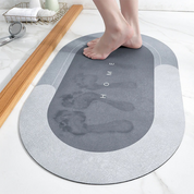 Tappetino da Bagno Antiscivolo Asciugatura Rapida - Comfort e Sicurezza per il Tuo Bagno - Tappetini per Bagno Eleganti 1