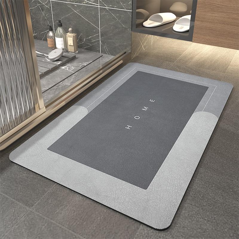 Tappetino da Bagno Antiscivolo Asciugatura Rapida - Comfort e Sicurezza per il Tuo Bagno - Tappetini per Bagno Eleganti 4