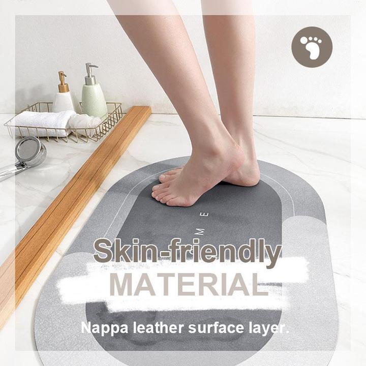 Tappetino da Bagno Assorbente e Antiscivolo – Comfort e Stabilità per Pavimenti Asciutti 1