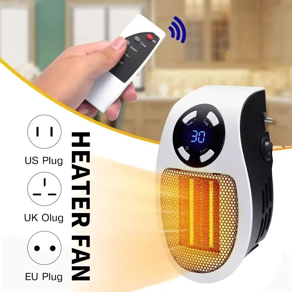 ThermoWave | Riscaldatore in ceramica da parete con telecomando e riscaldamento rapido 3