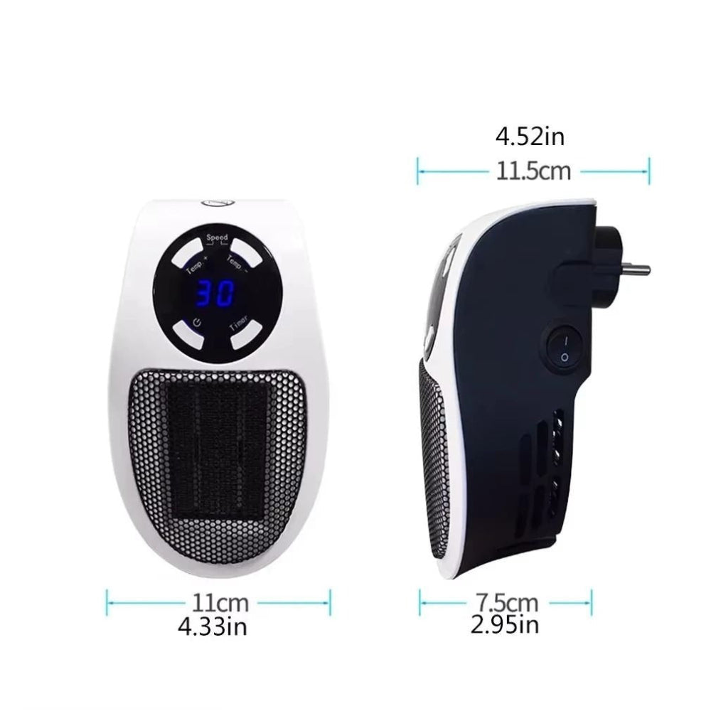 ThermoWave | Riscaldatore in ceramica da parete con telecomando e riscaldamento rapido 4