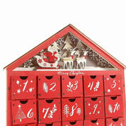 TimberGlow | Elegante calendario dell'Avvento in legno con luci decorative natalizie 3