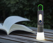 Torcia LED ricaricabile con zoom – Luce laser bianca compatta super luminosa per campeggio, escursionismo, casa ed emergenze all'aperto 6