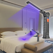 Torcia UV ricaricabile a LED portatile: luce nera per il rilevamento dell'urina degli animali domestici, la pulizia delle macchie e gli elementi essenziali per esterni 1