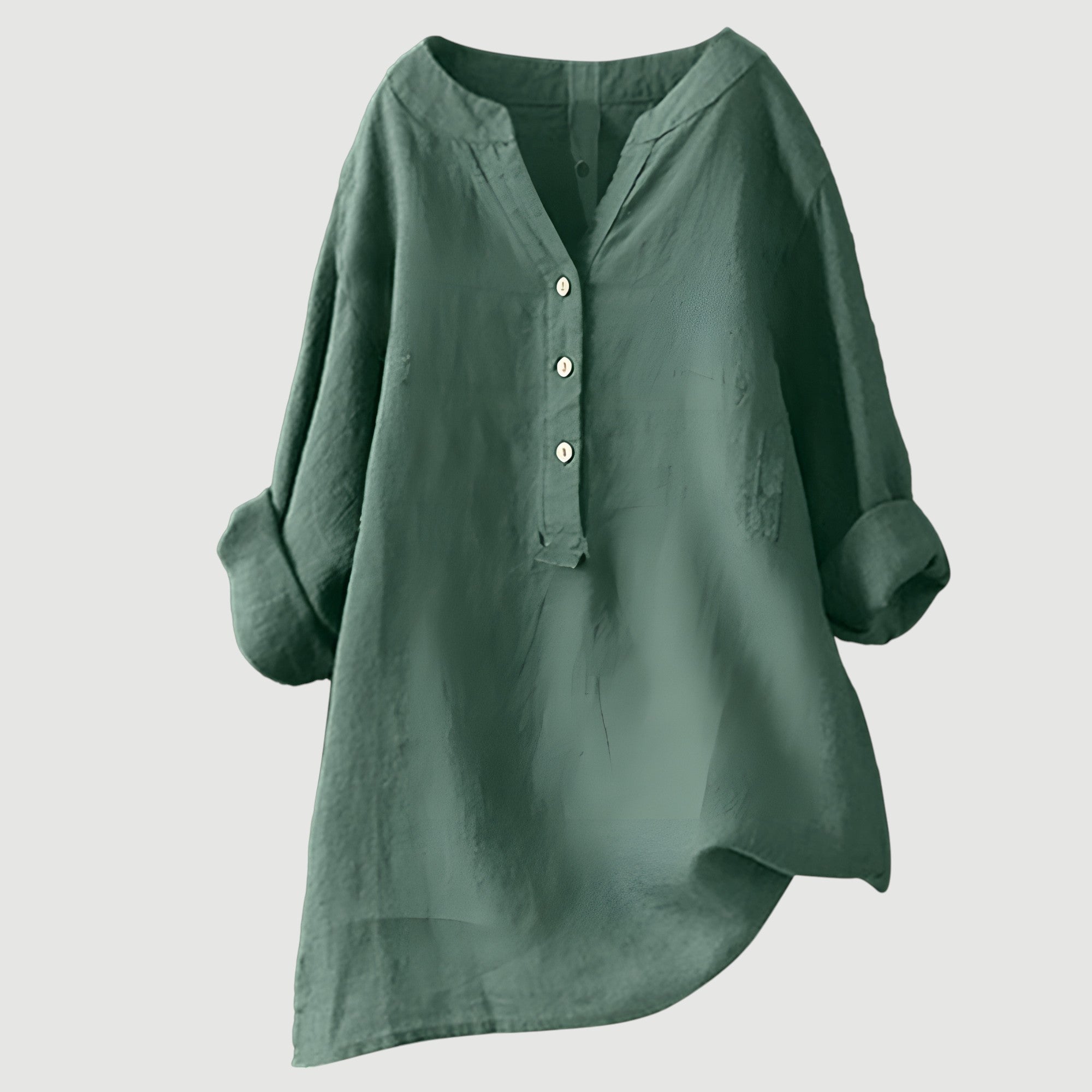 Tunica Rilassata con Bottoni per Donne - Stile Elegante e Versatile 3