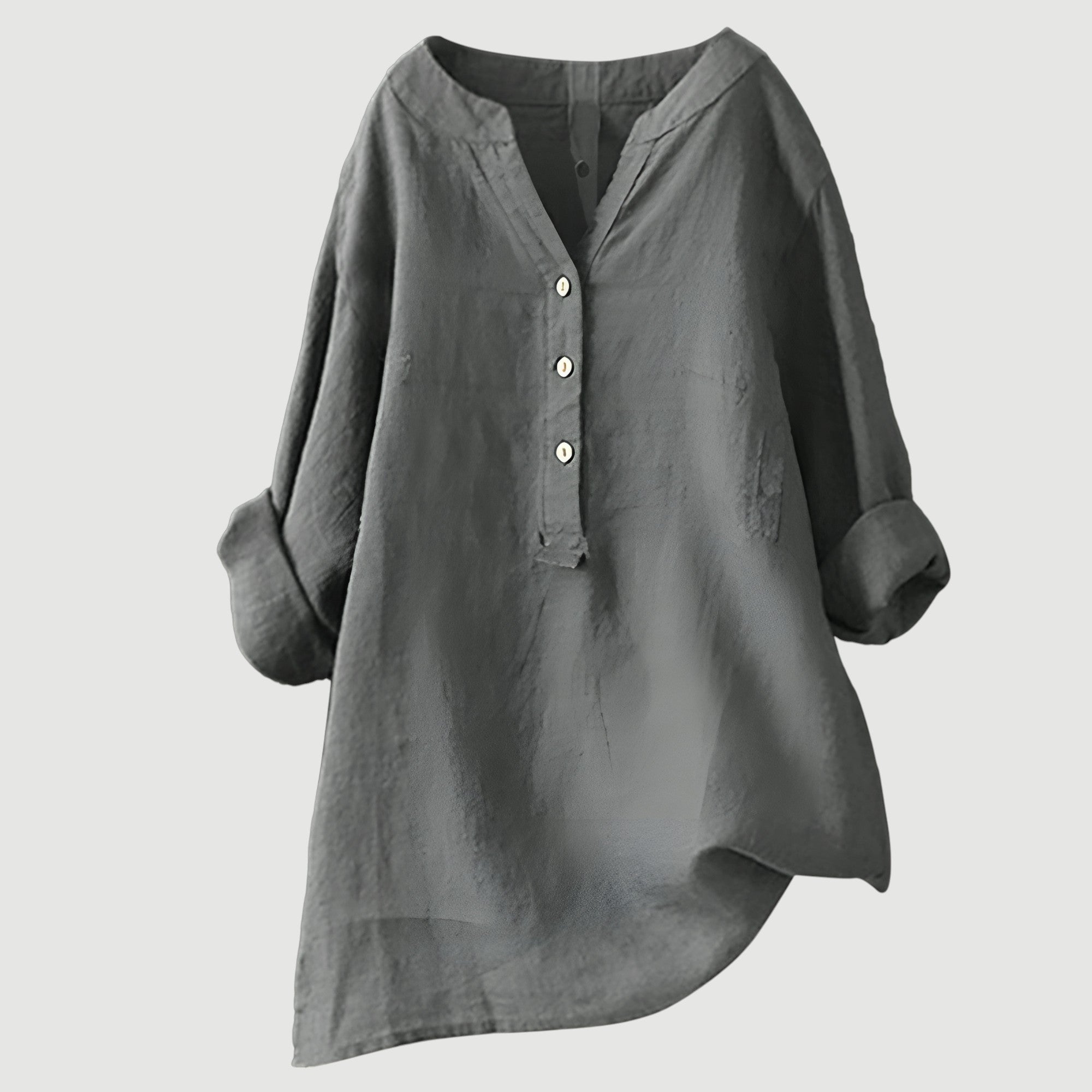 Tunica Rilassata con Bottoni per Donne - Stile Elegante e Versatile 5