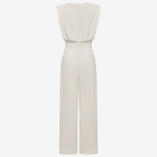 Tuta Donna Elegante con Cintura Definita e Gamba Ampia 1