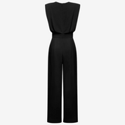 Tuta Donna Elegante con Cintura Definita e Gamba Ampia 3