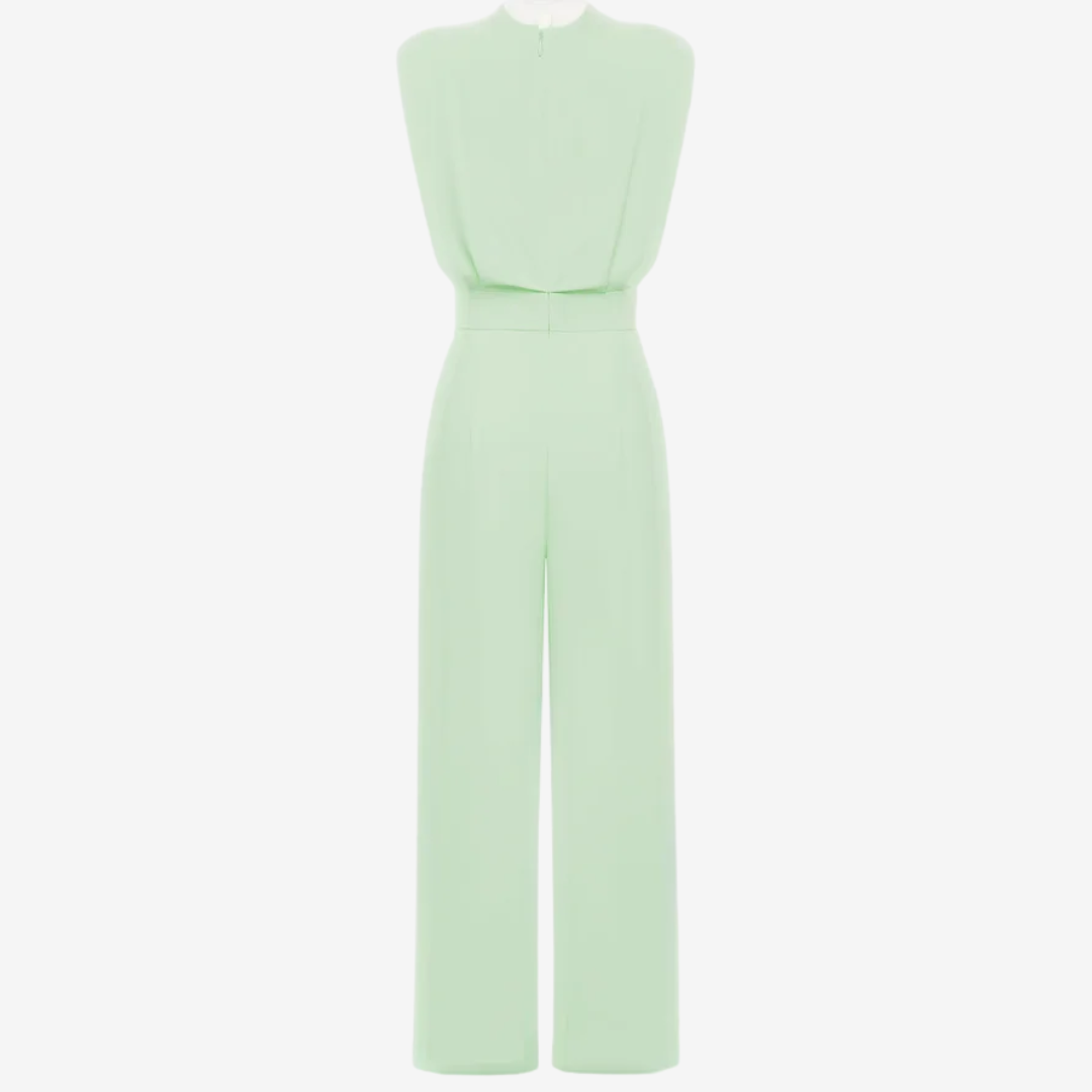 Tuta Donna Elegante con Cintura Definita e Gamba Ampia 5