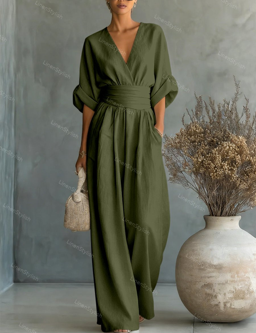 Tuta da Donna Elegante con Scollo a V e Design Contemporaneo 14