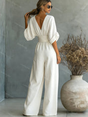 Tuta da Donna Elegante con Scollo a V e Design Contemporaneo 4
