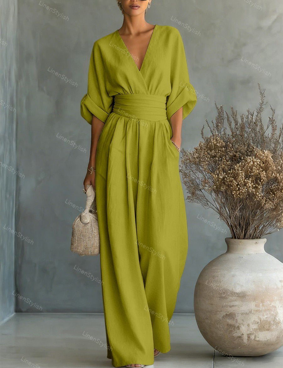 Tuta da Donna Elegante con Scollo a V e Design Contemporaneo 6