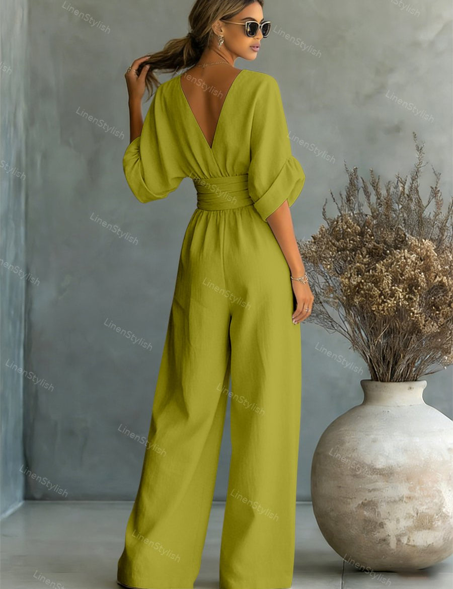 Tuta da Donna Elegante con Scollo a V e Design Contemporaneo 7
