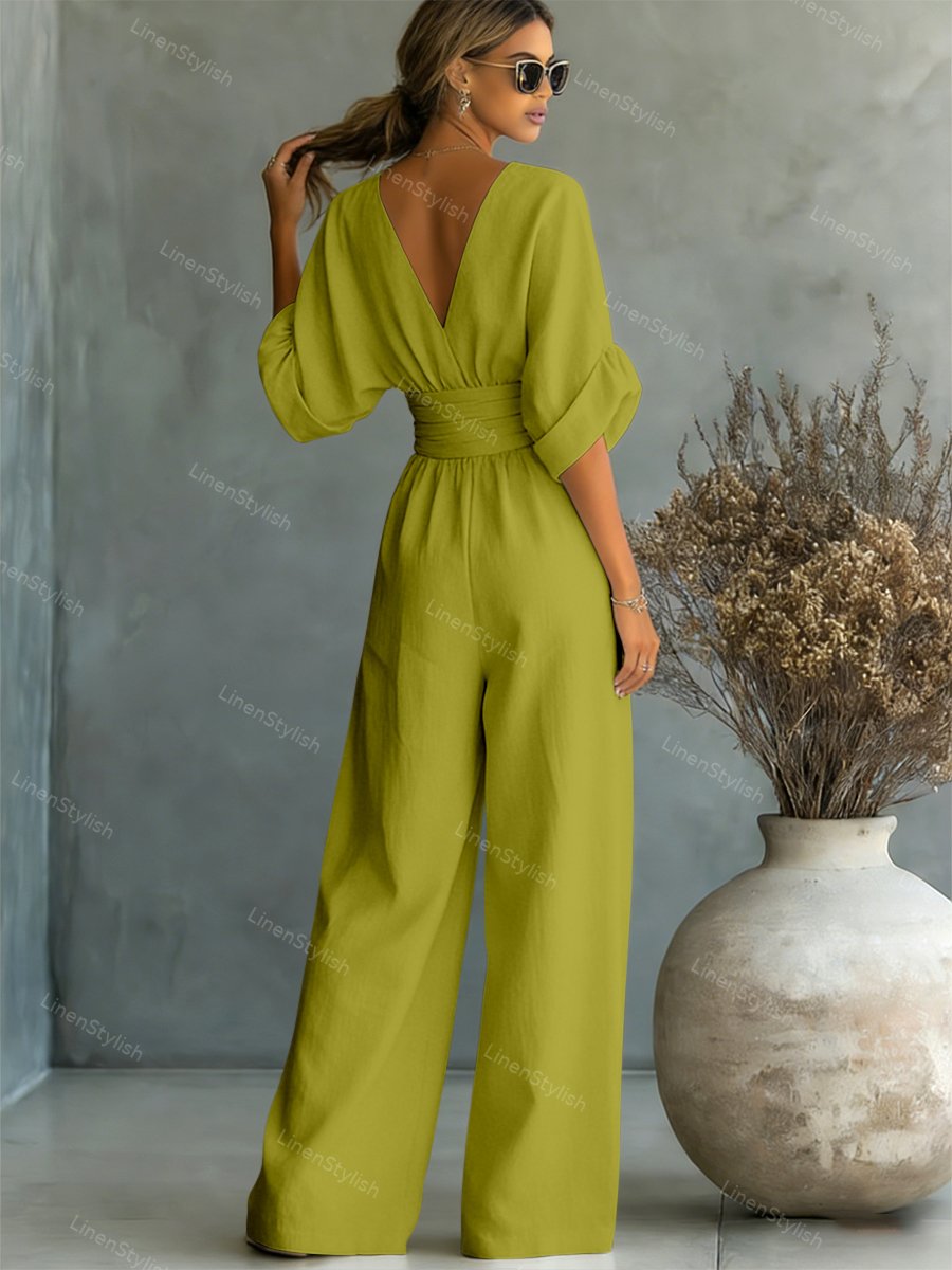 Tuta da Donna Elegante con Scollo a V e Design Contemporaneo 7