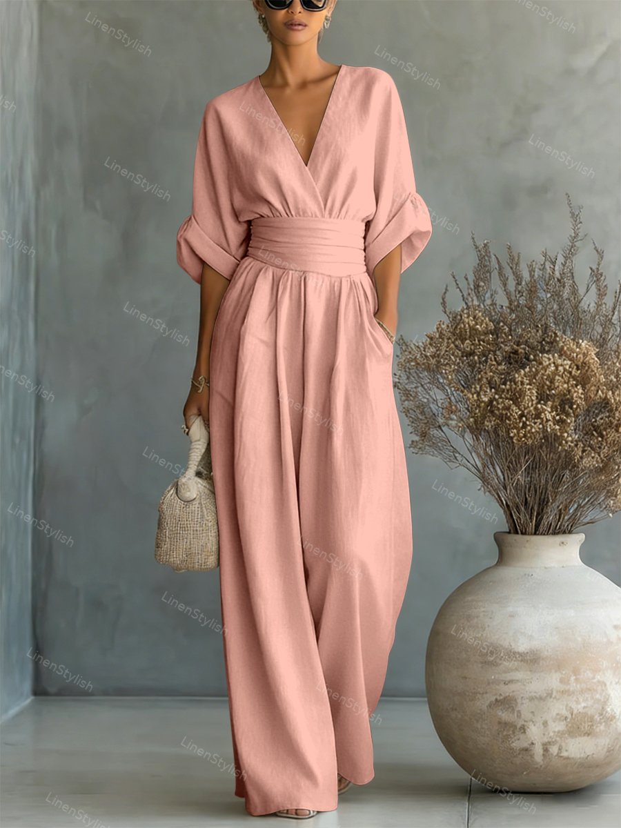 Tuta da Donna Elegante con Scollo a V e Design Contemporaneo 9