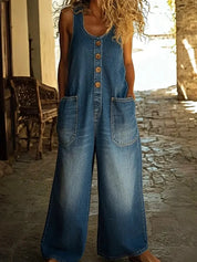 Tuta da Donna Vintage Comoda e Versatile per Look Casual 1